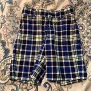 Janie & Jack plaid shorts